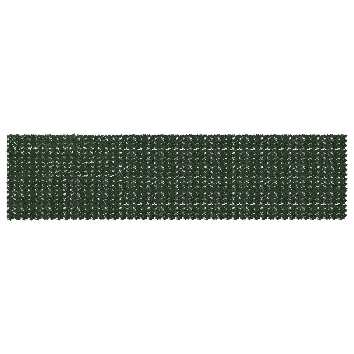 vidaXL Balcony Screen with Leaves Dark Green 600 x 150 cm