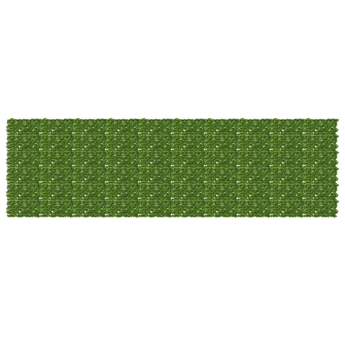 vidaXL Balcony Screen with Leaves Green and Yellow 500 x 150 cm