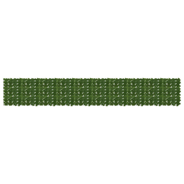 vidaXL Artificial Leaf Balcony Screen Green 500 x 75 cm