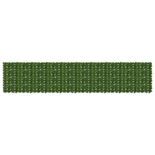 vidaXL Balcony Screen with Leaves Green 500 x 100 cm