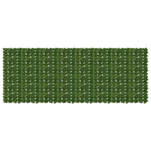 vidaXL Balcony Screen with Leaves Green 400 x 150 cm