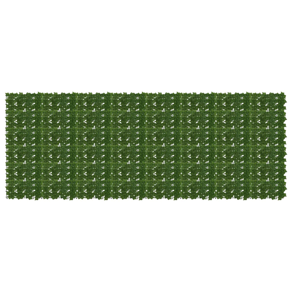vidaXL Balcony Screen with Leaves Green 400 x 150 cm