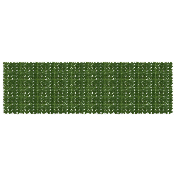 vidaXL Balcony Screen with Leaves Green 500 x 150 cm