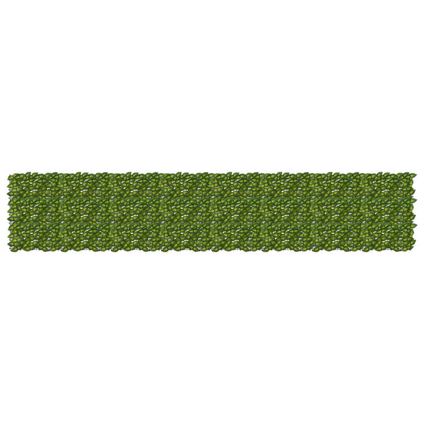 vidaXL Balcony Screen with Green and Yellow Leaves 400 x 75 cm