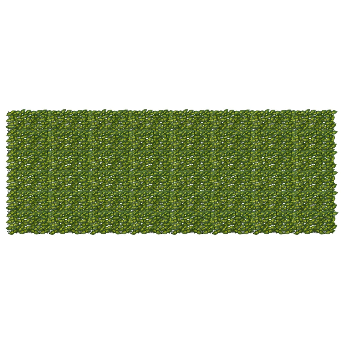 vidaXL Balcony Screen with Leaves Green and Yellow 400 x 150 cm
