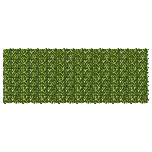 vidaXL Balcony Screen with Leaves Green and Yellow 400 x 150 cm