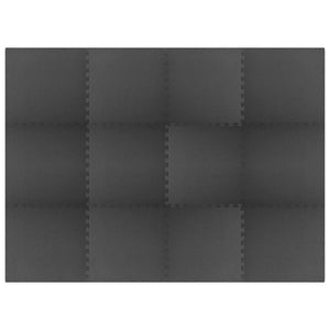 Pool Bodenteppich Schwarz 4,32 ㎡