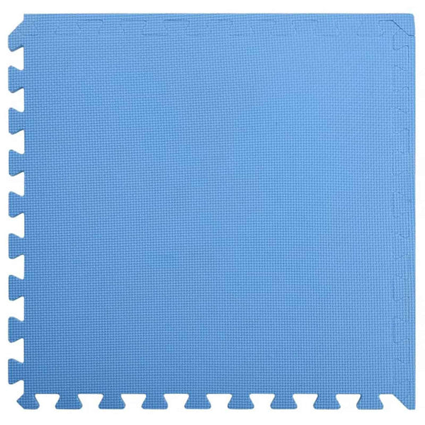 Pool Bodenteppich Blau 4,32 m² EVA-Schaum