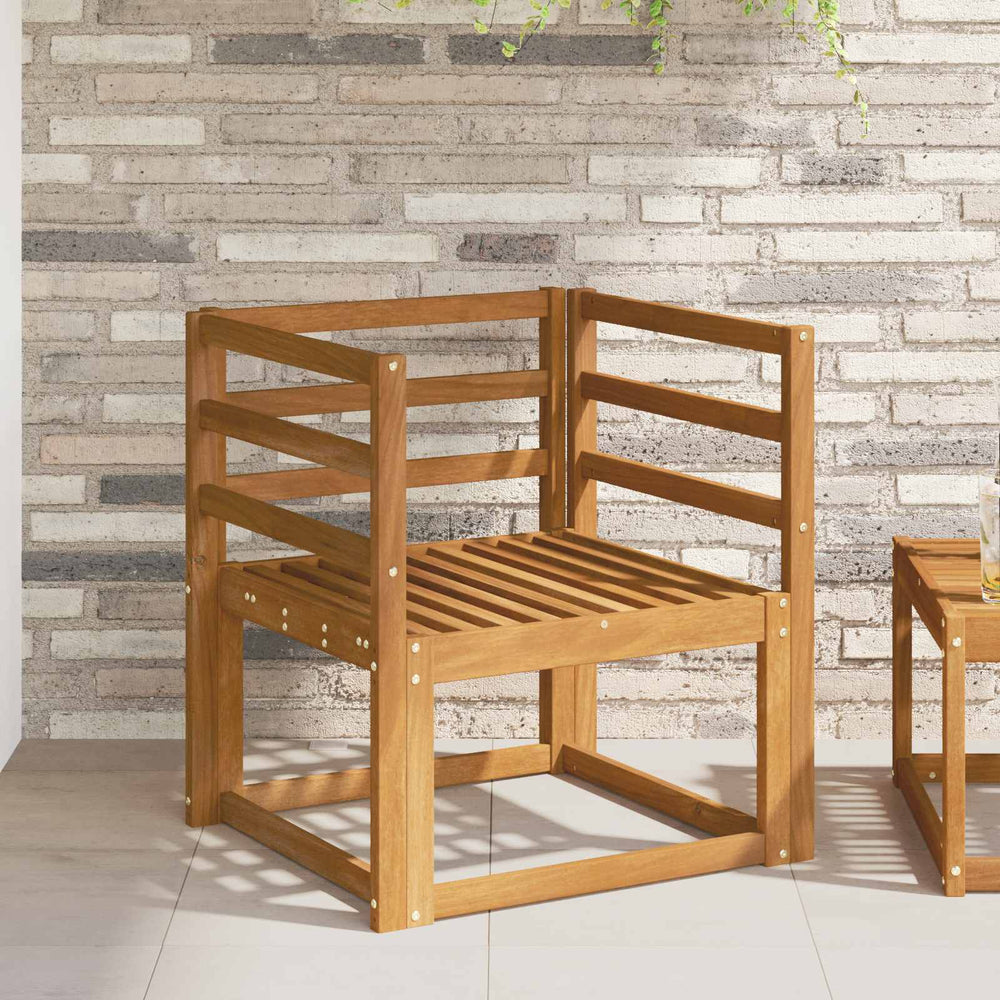 Akazie Massivholz Gartensofa