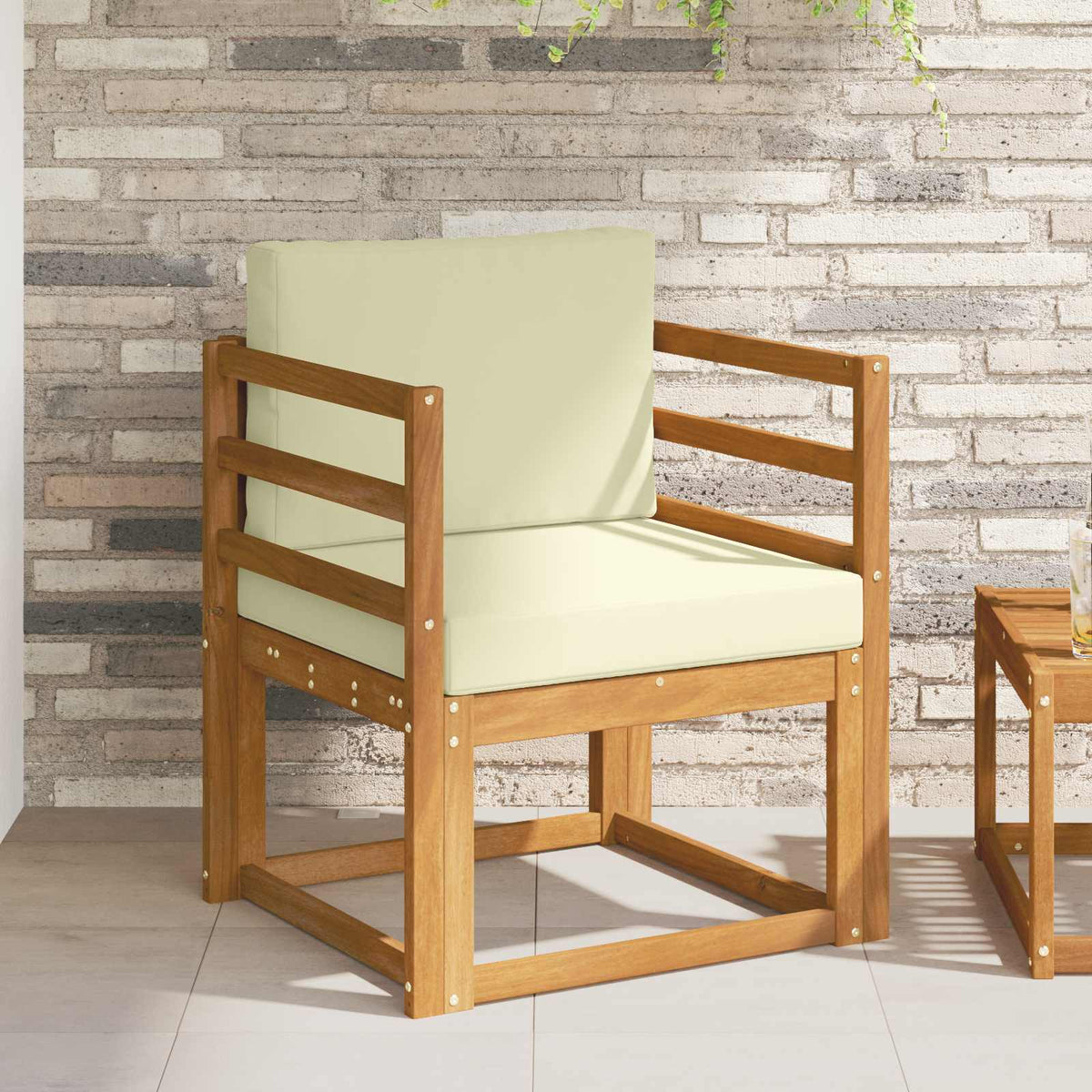 Outdoor Sofa Akazienholz Natur