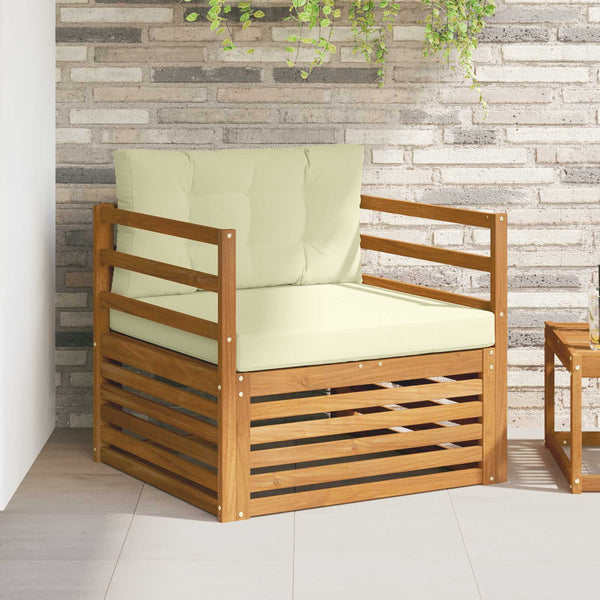 Outdoor Sofa Akazienholz Natur