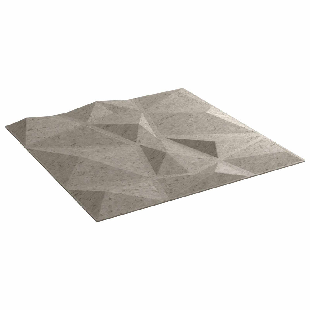 Betongraue Wandpaneele, 24 Stk. 50x50 cm