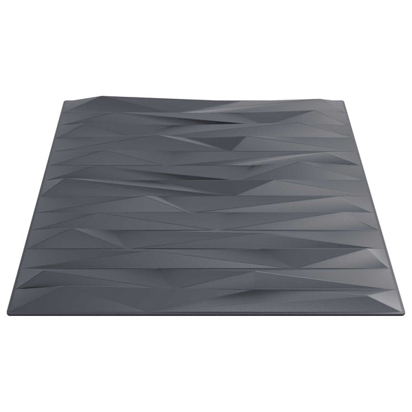 vidaXL Wall Panels 12 pcs Stone Grey 50 x 50 cm XPS Foam