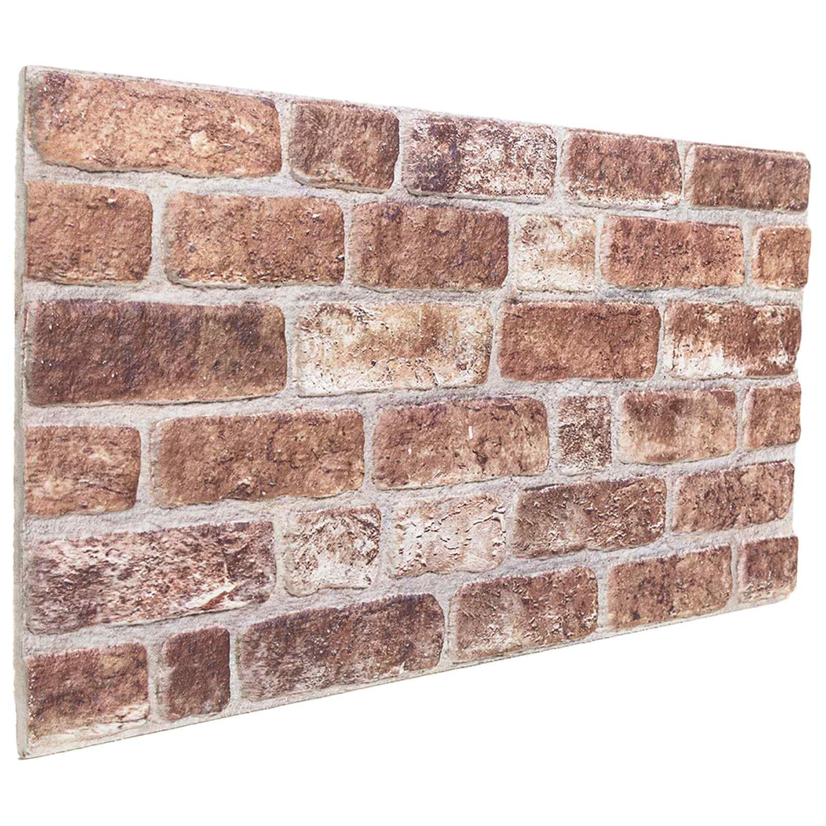 Wandpaneele Braun Steinmuster 100x50cm (10 Stk.)