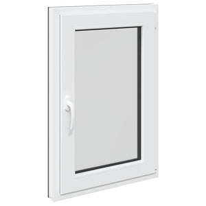 vidaXL Basement Window RISOR 60 x 80 cm PVC and Glass Anthracite