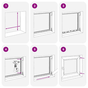 vidaXL Basement Window RISOR 60 x 80 cm PVC and Glass Anthracite