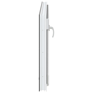 vidaXL Basement Window RISOR 110 x 70 cm PVC and Glass Anthracite