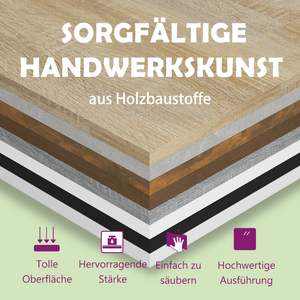 Grauer Hochschrank 80x30x210 cm