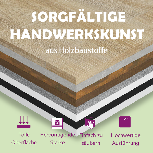 Graue Nachttische mit Metallbeinen, 2er-Set
