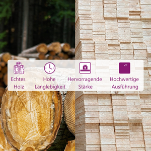vidaXL Garden Stool with Anthracite Cushion White Solid Pine Wood