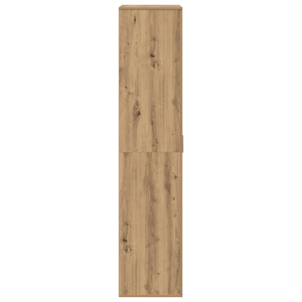 vidaXL Tall Cabinet Artisan Oak 80 x 39 x 178 cm Engineered Wood