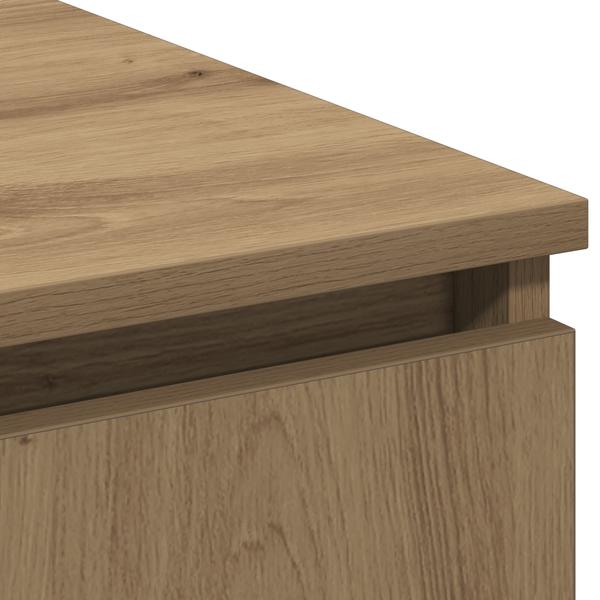 vidaXL TV Cabinet Artisan Oak 180 x 38 x 49 cm Engineered Wood