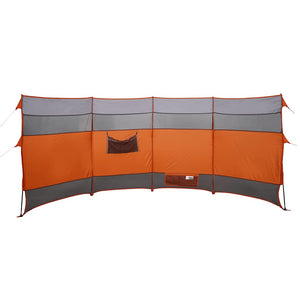 Oranger Camping Windschutz Wasserdicht 366x152 cm - Nordbrist