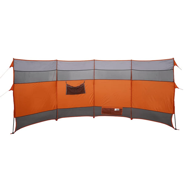 Oranger Camping Windschutz Wasserdicht 366x152 cm - Nordbrist