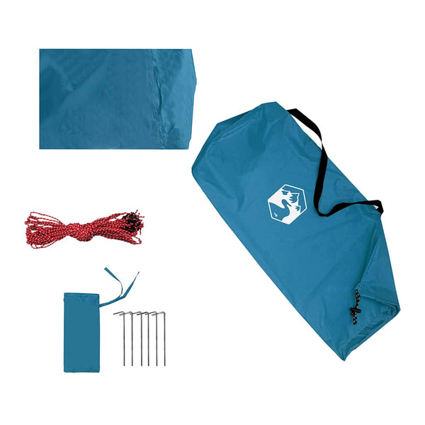 Wasserdichte Tarp Blau 420x440 cm - Nordbrist