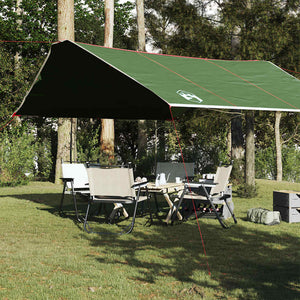 Wasserdichte Tarp Grün 420x440 cm - Nordbrist