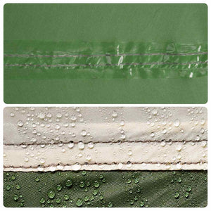 Wasserdichte Tarp Grün 420x440 cm - Nordbrist