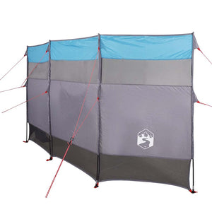 Wasserdichter Camping Windschutz Blau 366 cm - Nordbrist