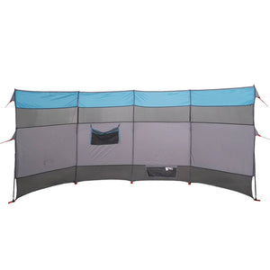 Wasserdichter Camping Windschutz Blau 366 cm - Nordbrist