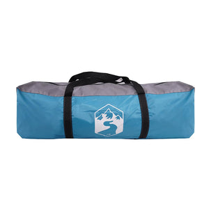 Wasserdichtes 8-Personen-Campingzelt - Blau - Nordbrist