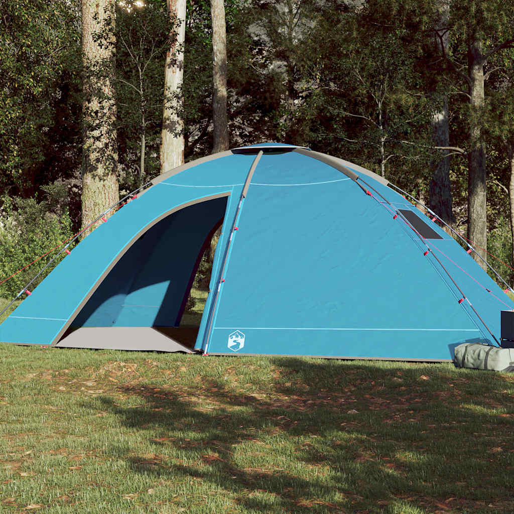 Wasserdichtes 8-Personen-Campingzelt - Blau - Nordbrist