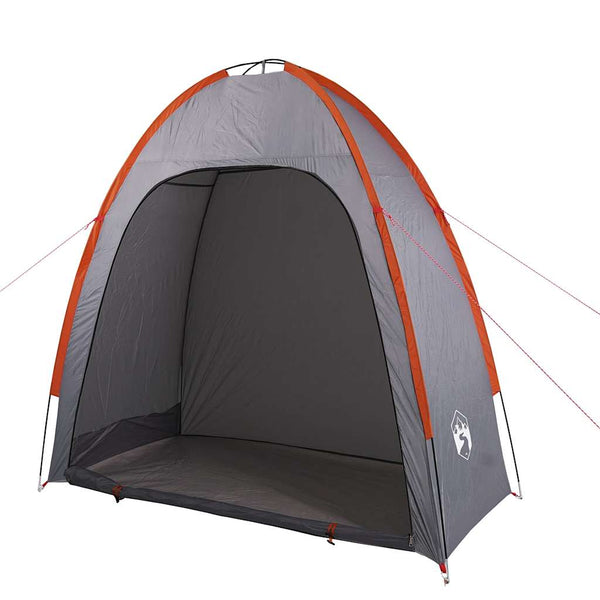 Wasserdichtes Camping-Lagerzelt Grau und Orange - Nordbrist