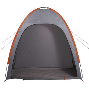 Wasserdichtes Camping-Lagerzelt Grau und Orange - Nordbrist